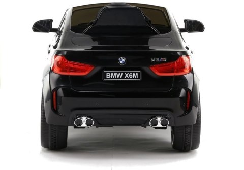 Auto na Akumulator BMW X6 SUV Światła LED MP3 Samchód Pojazd Czarny