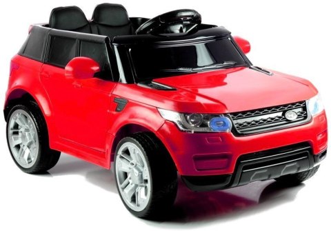 Auto na Akumulator HL1638 Dla Dzieci Światła LED MP3 Pilot Czerwony