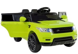 Auto na Akumulator HL1638 Dla Dzieci Światła LED MP3 Pilot Zielone
