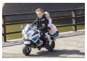 Motor na Akumulator BMW R1200 Policja Światła LED Dźwięki Biały