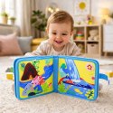 Książeczka Edukacyjna Sensoryczna Filcowa 3D Dinozaury