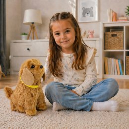 Interaktywny Pies Piesek Cocker Spaniel Pluszowy Szczeka Rusza Ogonem
