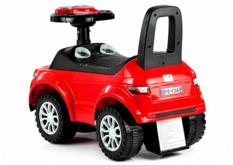 Jeździk dla Malucha 613W Gra + Świeci Czerwony