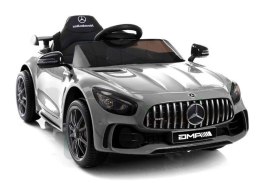 Auto Pojazd Na Akumulator Mercedes GT R Dla Dzieci Światła LED MP3 Szary