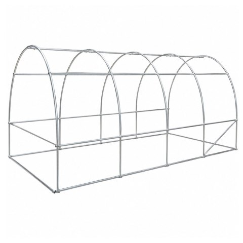 Tunel Ogrodowy Foliowy Szklarnia Na Warzywa Okna Zielony UV 4,5x2x2 M 9M²