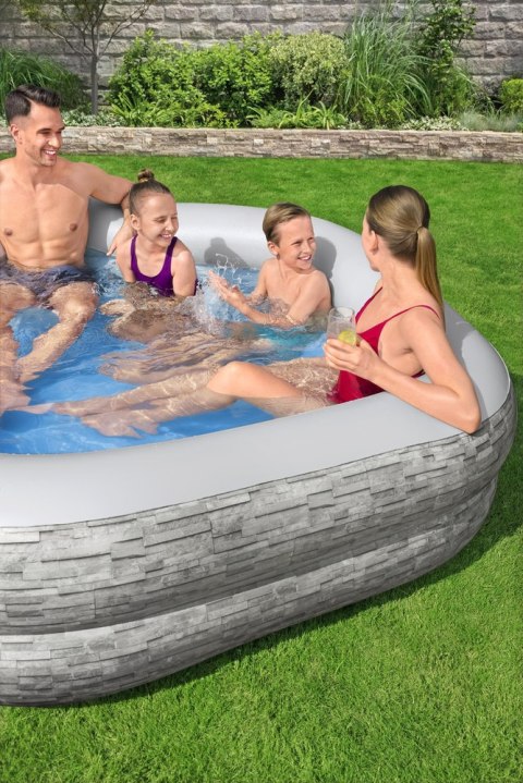 Dmuchany Basen Ogrodowy 213x 206x 53 cm Bestway 54423