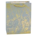 Torba Prezentowa Złote Zdobienia Elegancka 23 x 18 x10cm