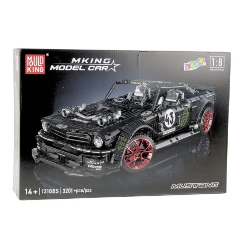 Klocki Konstrukcyjne Samochód Sportowy Mustang Hoonicorn V2 3201 el.