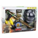 Zestaw Wojskowy Militarny Bazooka RPG Hełm Tracza Piankowe Pociski