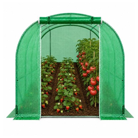 Tunel Ogrodowy Foliowy Szklarnia Na Warzywa PRO Stelaż 25MM 10x3x2M 30M²