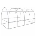 Tunel Ogrodowy Foliowy Szklarnia Na Warzywa PRO Stelaż 25MM 10x4x2M 40M²