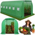 Tunel Ogrodowy Foliowy Szklarnia Na Warzywa PRO Stelaż 25MM 8x3x2M 24M²