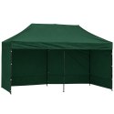 Namiot Ekspresowy Ogrodowy Cateringowy Pawilon Handlowy Zielony 3x6 M