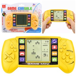 Elektroniczna Gra Konsola Do Gry Tetris Przenośna LCD Żółta