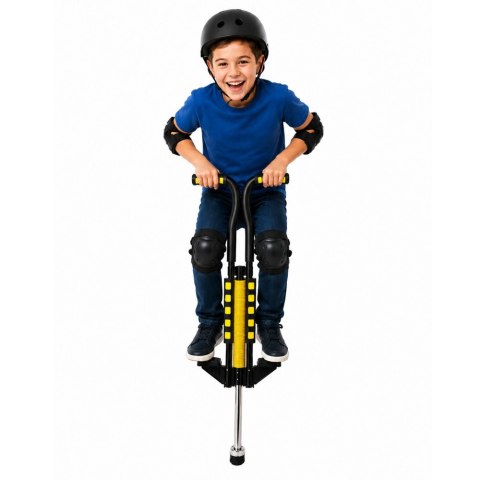 Skoczek Drążek Pogo Do Skakania Dla Dzieci Jump Stick Do 70kg Żółty