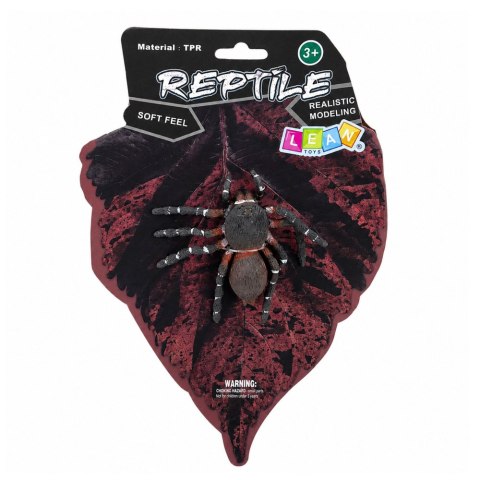 Pająk Tarantula Gumowa Figurka Rozciągliwa Realistyczna Czarny 10 cm