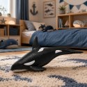 Ryba Gumowa Orka Figurka Rozciągliwa Realistyczna Ssak Morski 17,5 cm