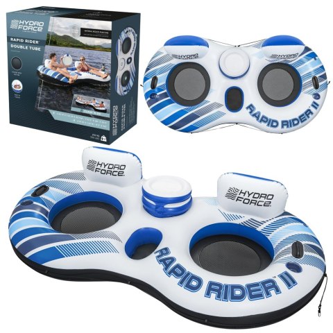 Materac Dmuchany 2 Osobowy z Chłodziarką Rapid Rider II Bestway 43113