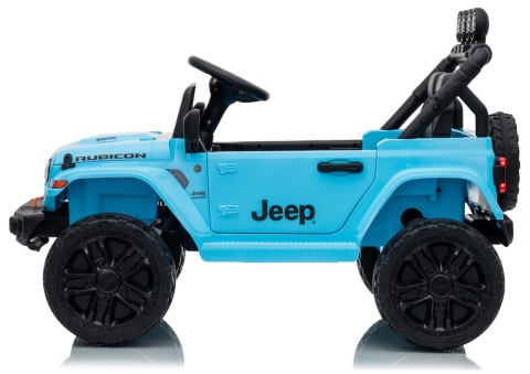 Pojazd Na Akumulator Jeep Rubicon DK-JWR558 24V Jasno-Niebieski
