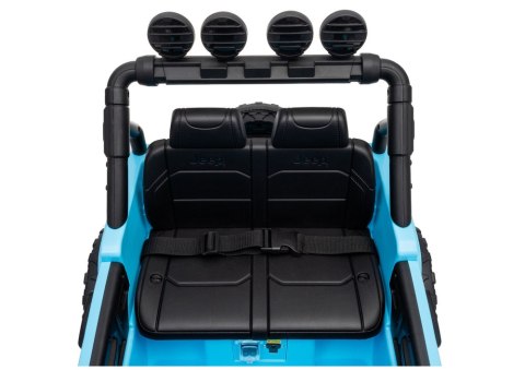 Pojazd Na Akumulator Jeep Rubicon DK-JWR558 24V Jasno-Niebieski