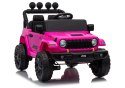 Pojazd Na Akumulator Jeep Rubicon DK-JWR558 24V Różowy