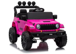 Pojazd Na Akumulator Jeep Rubicon DK-JWR558 24V Różowy