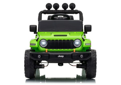 Pojazd Na Akumulator Jeep Rubicon DK-JWR558 24V Zielony