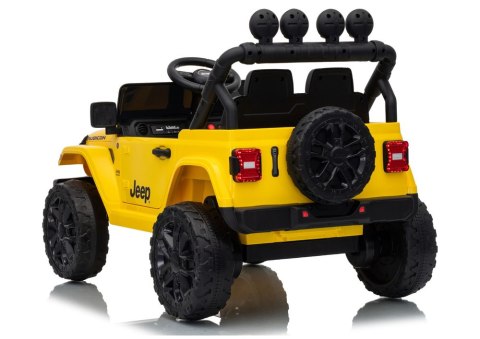 Pojazd Na Akumulator Jeep Rubicon DK-JWR558 24V Żółty