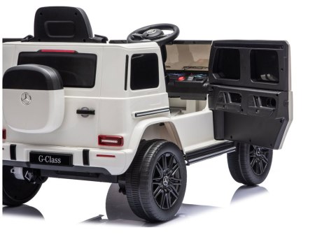Pojazd Na Akumulator Mercedes G 4x4 24V 2580 Biały