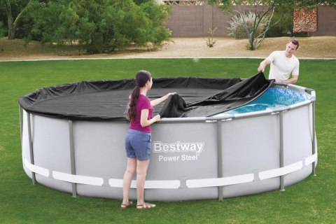 Pokrywa Do Basenu Stelażowego 427cm Bestway 58248