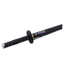 Długopis Miecz Katana Anime Metalowy Czarny Tusz Wymienny Wkład Czarny